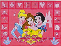 Kinderteppiche Prinzessinnen